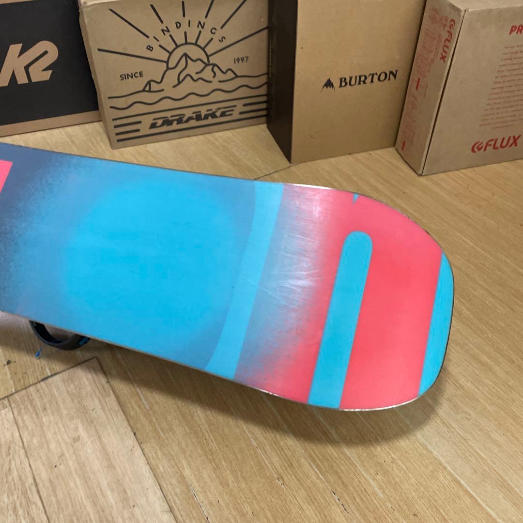 BURTON×FLUX　バートン　マクモリス愛用スノーボード　バインディング付