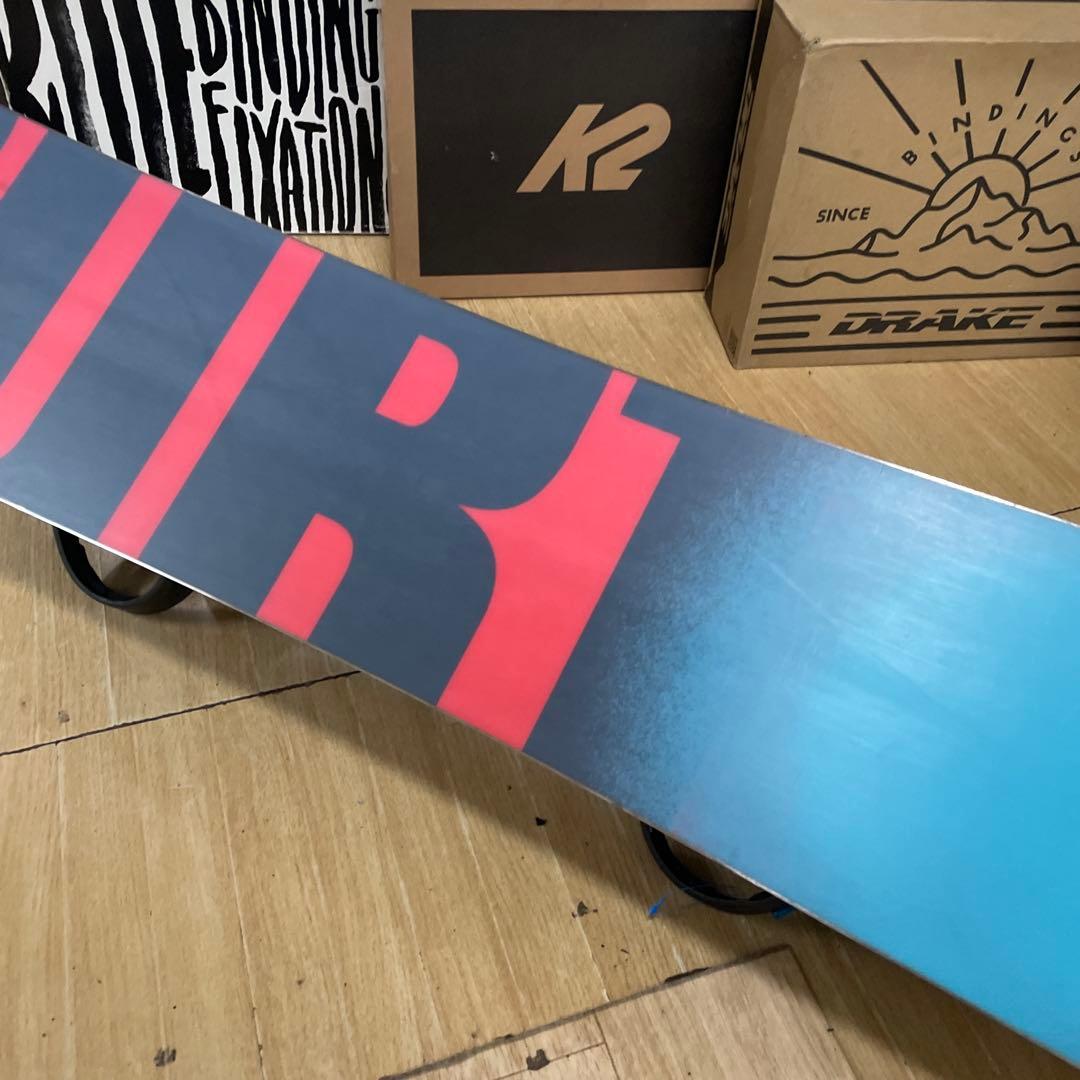 BURTON×FLUX　バートン　マクモリス愛用スノーボード　バインディング付