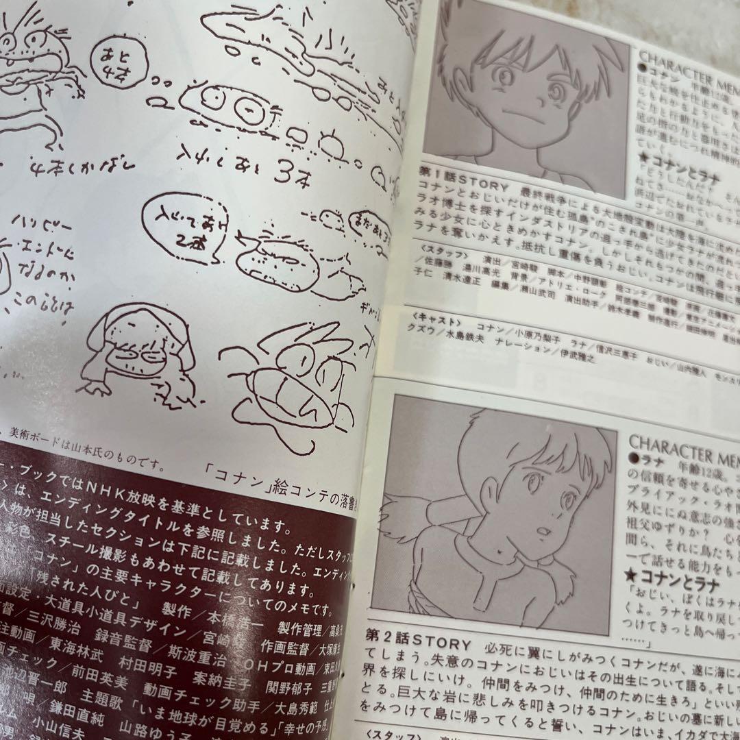 未来少年コナン　ロマンアルバム　ファンタスティックコレクション　パンフレット　他