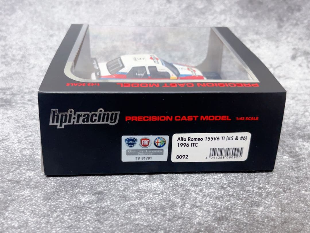 HPI 1/43 アルファ・ロメオ　155V6 T1 #5 #6 限定品