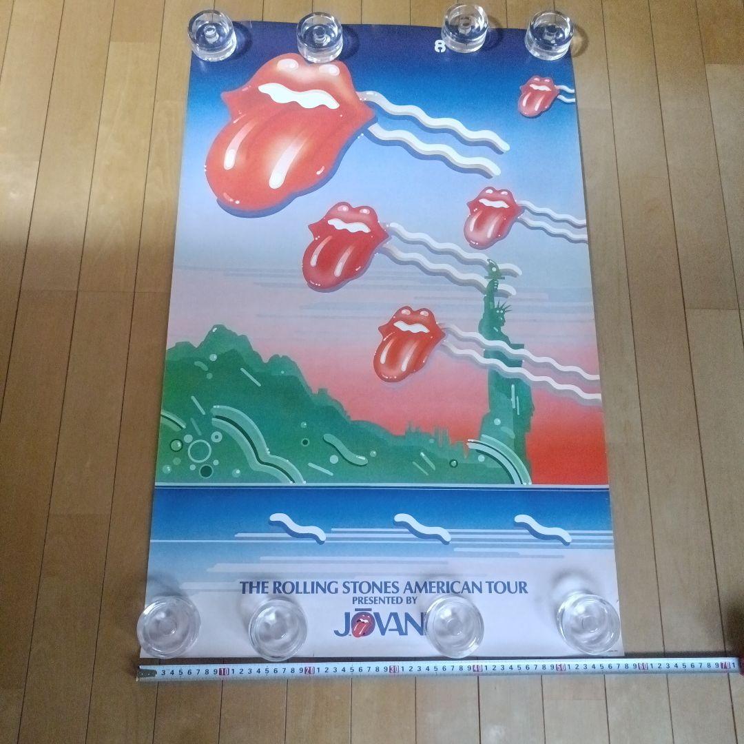 ROLLING STONES 1981 アメリカツアー ヴィンテージポスター