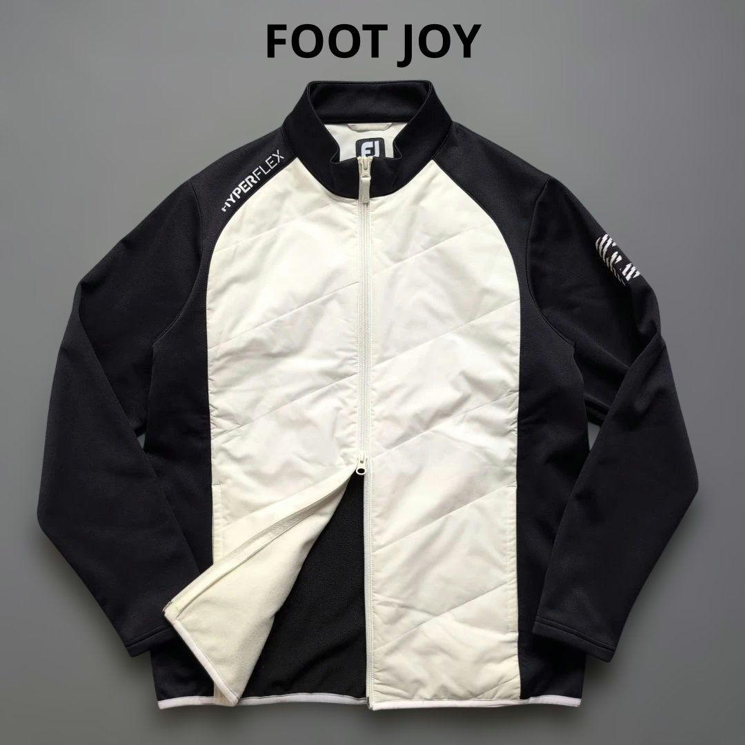 【美品】フットジョイゴルフ　裏起毛伸縮素材フルジップジャケット　L
