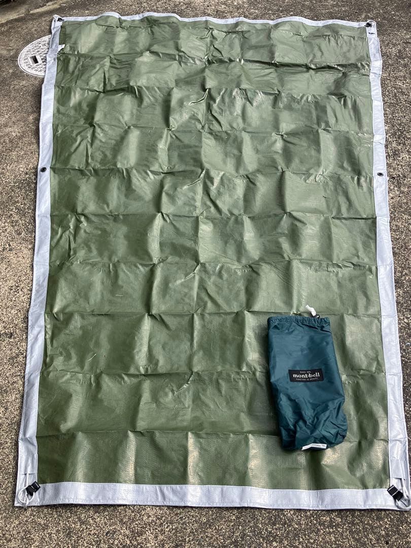 モンベル ムーンライト テント 2型 ゆるキャン△ グランドシート付き