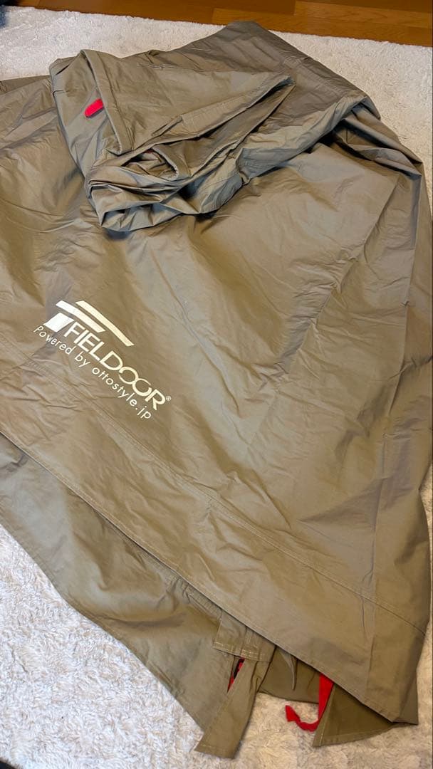 FIELDOOR ワンポールテント 400 【TC ポリコットン】