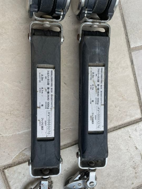 Tajima 新規格　巻取式ランヤード(ロック付き)