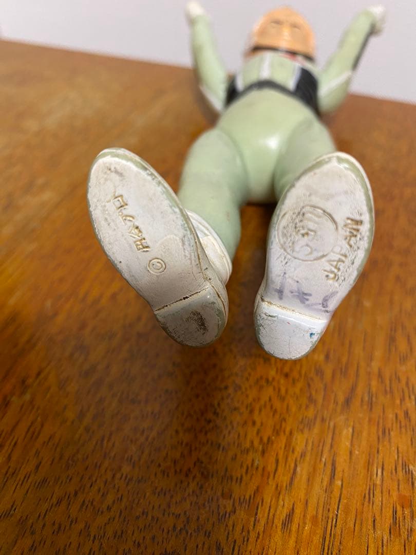 超希少65 当時物 ソフビ ウルトラセブン モロボシダン 円谷プロ マルサン