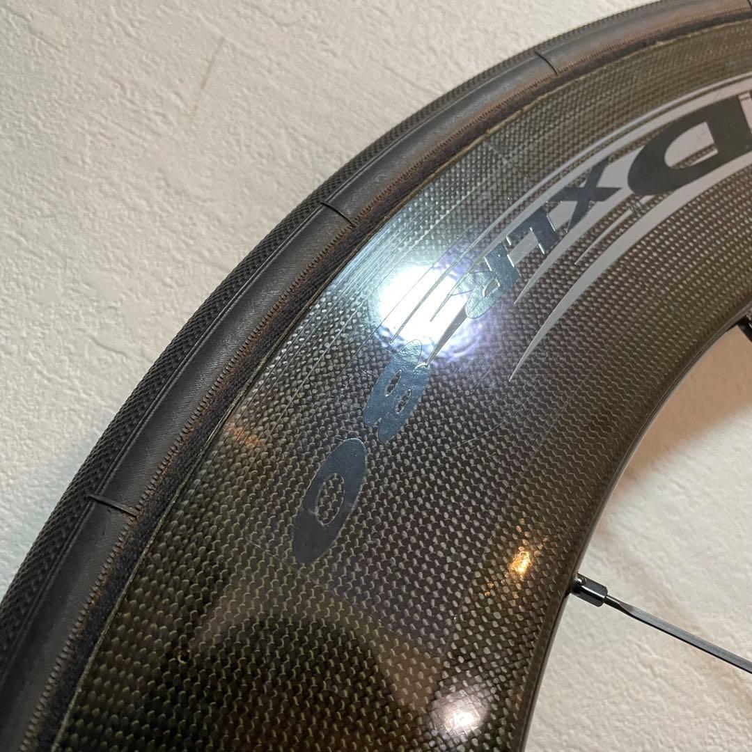 カーボンホイール前後セット Racing Speed XLR80 チューブラー