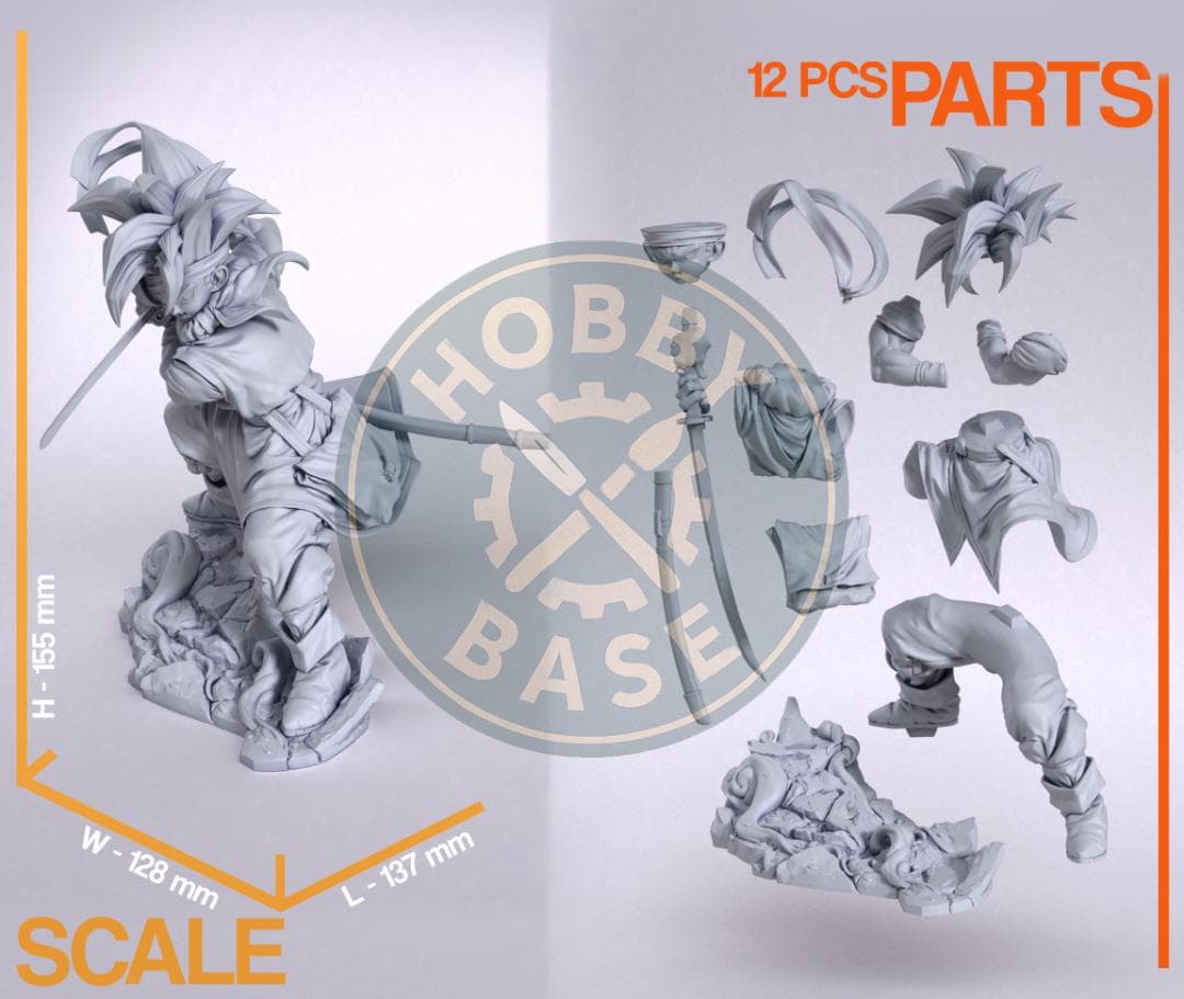 【即納】クロノ 1/10 フィギュア ガレージキット未塗装未組立クロノ・トリガー