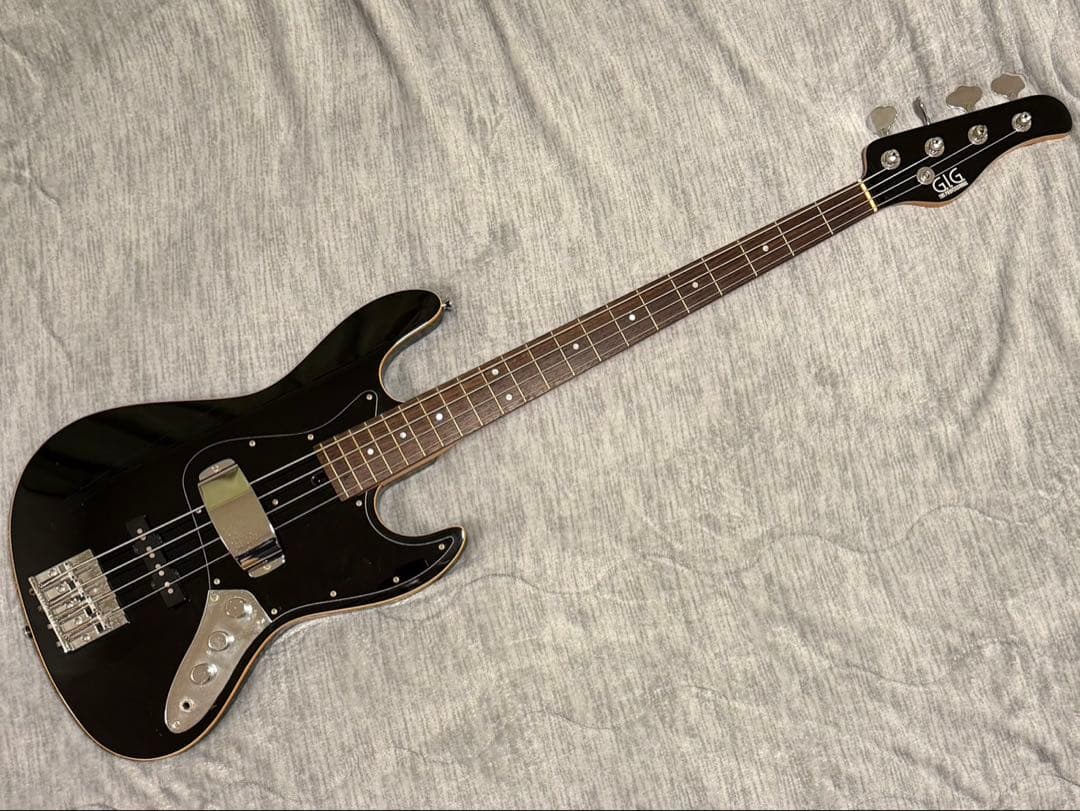 黒澤楽器 GIG JB-1 BLK ジャズベース バダスベース エアロダイン風