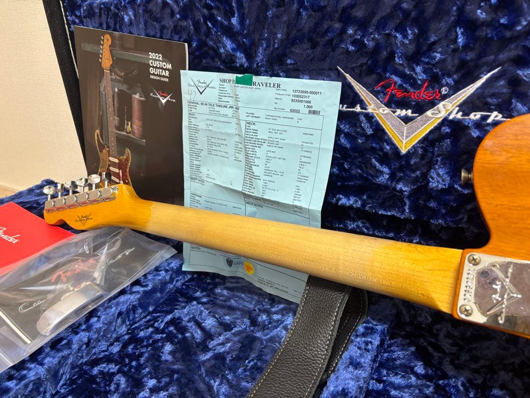 Fender customshop Telecaster ‘68シンライン