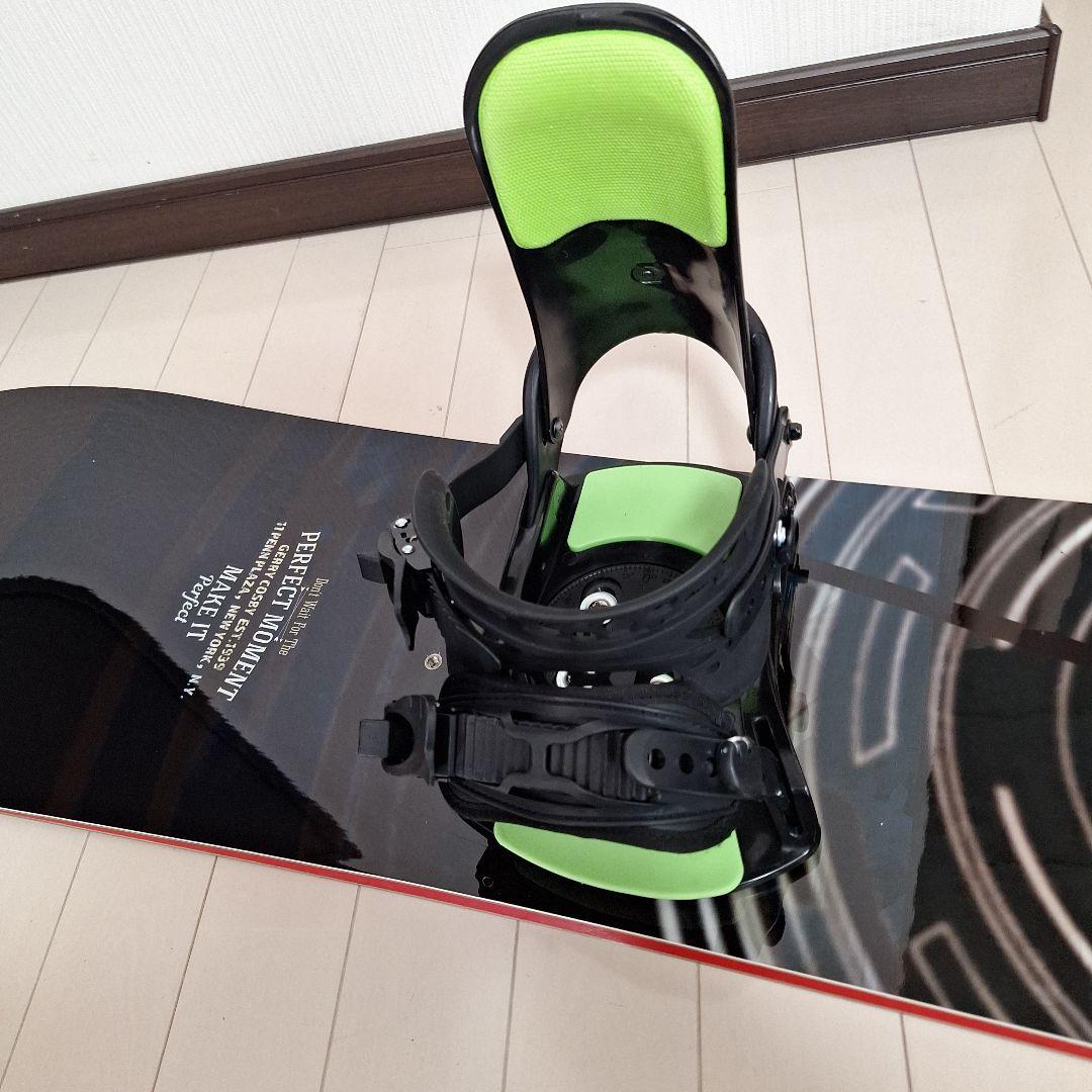 スノーボードセット　コスビー156cm　ZUMA　M-L　未使用に近い使用5時間