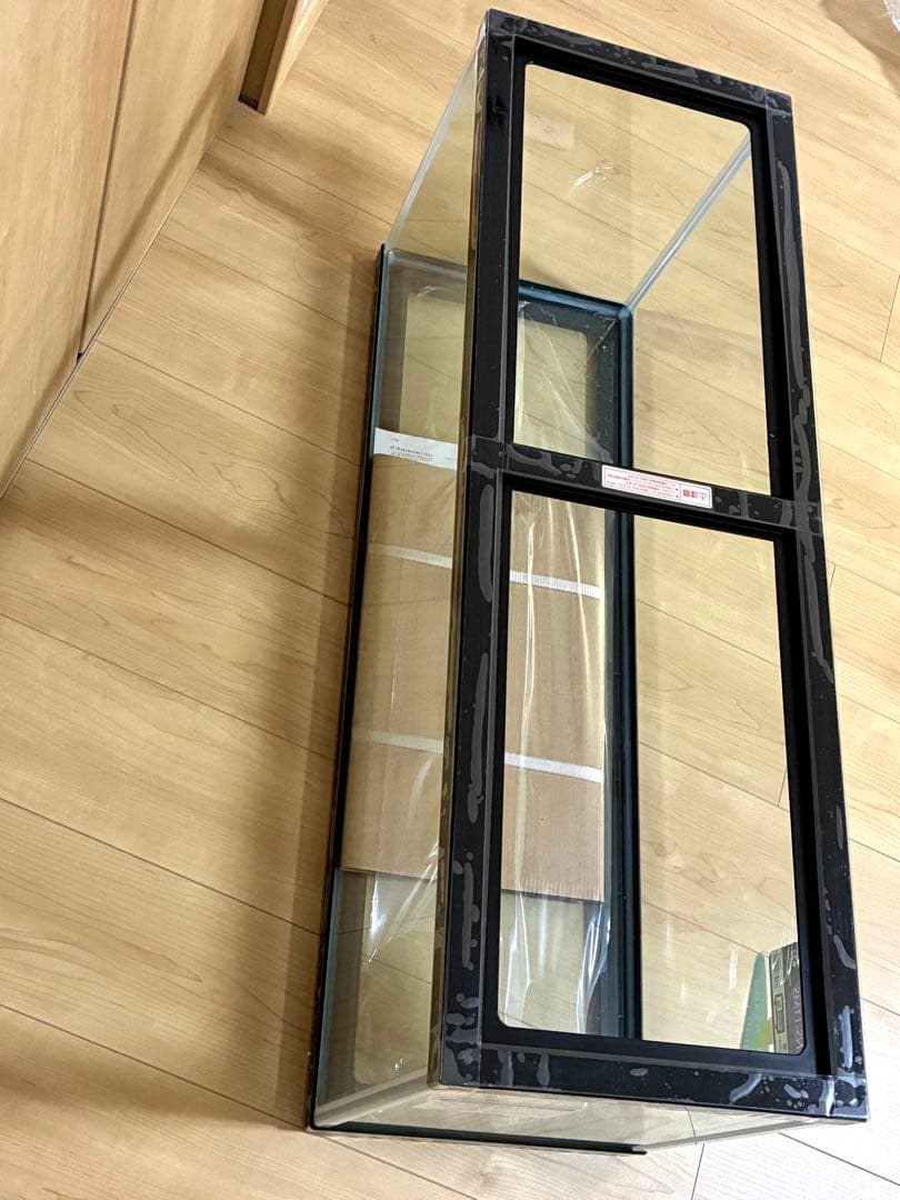 【新品】ガラス水槽 90cm 専用ガラス蓋2枚付き 未使用