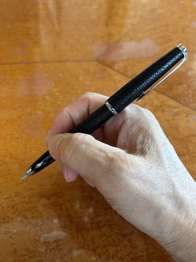 プラチナ シープ（羊革巻）高級万年筆 ペン先14K 白金 中字 ヴィンテージ