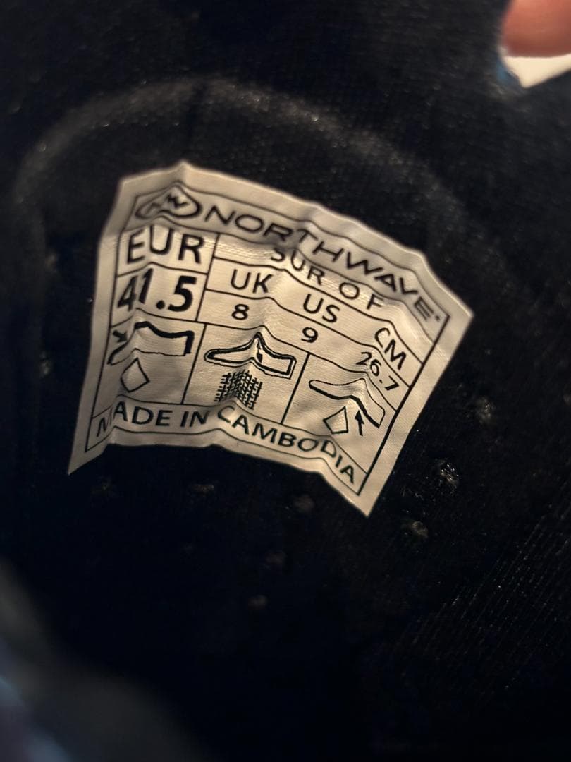 NORTH WAVE ビンディングシューズMISTRALPLUS 約26.5cm