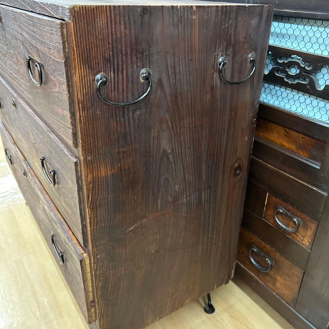 アンティーク箪笥＊店舗什器にも。
