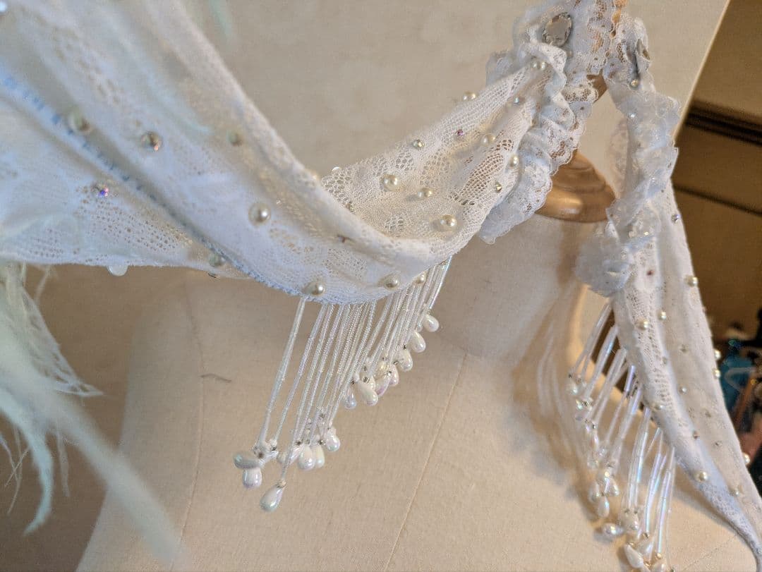 ライトブルー マーメイド社交ダンススタンダードドレス