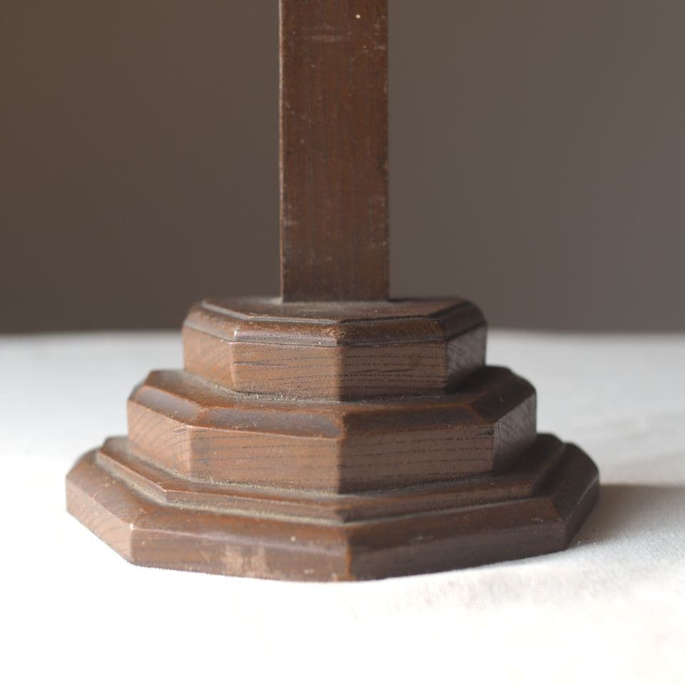 木製金属製十字架 イエス・キリスト像