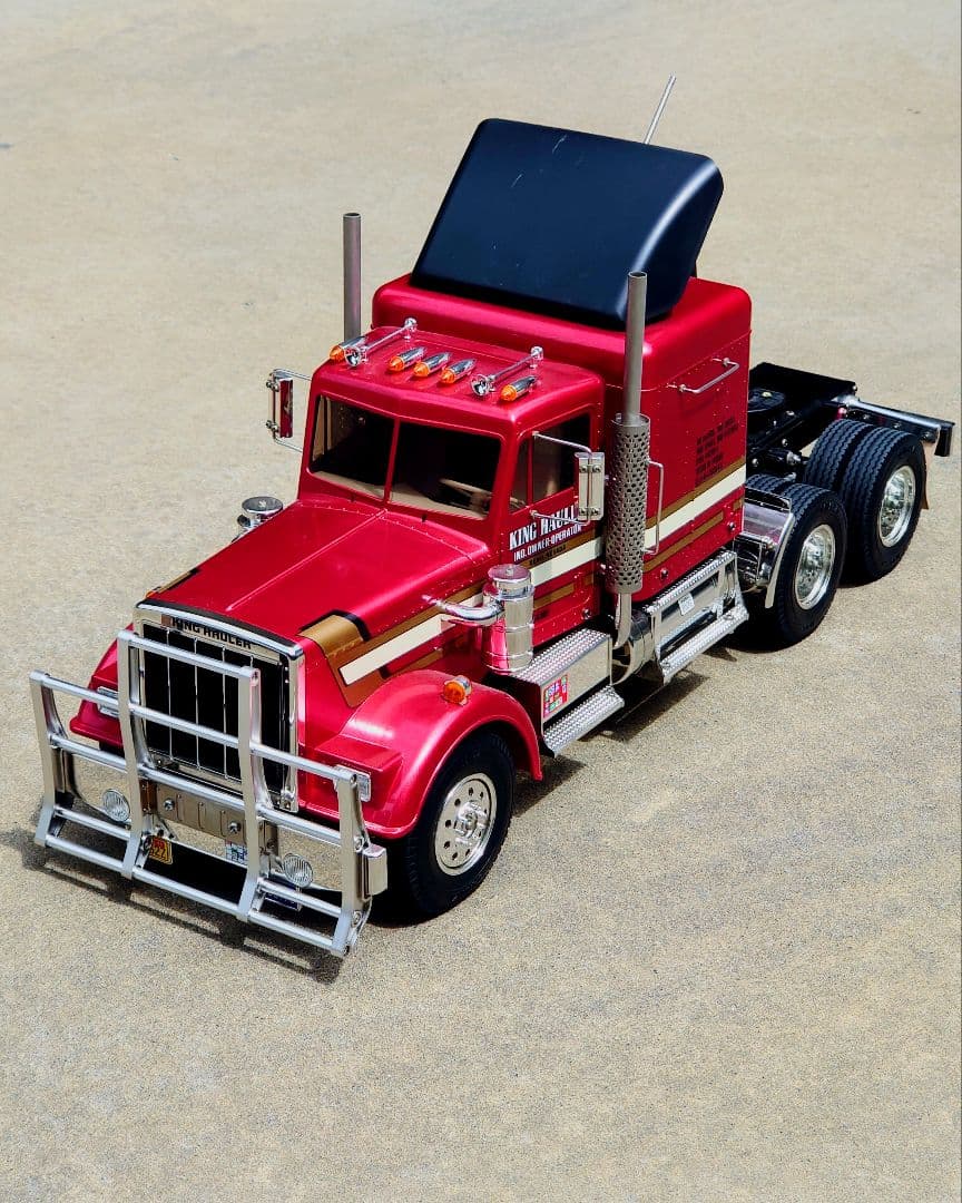 タミヤ キングハウラー ３速ギア ４chプロポ フルセット 完成済