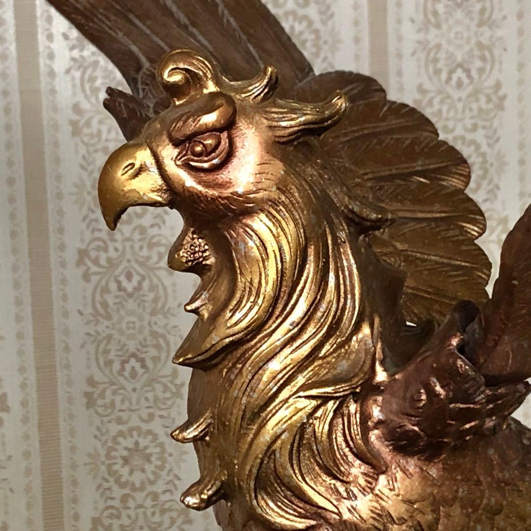 桐鳳凰　村田宏　鉄製　本体高さ65cm 本体重量約9.4kg