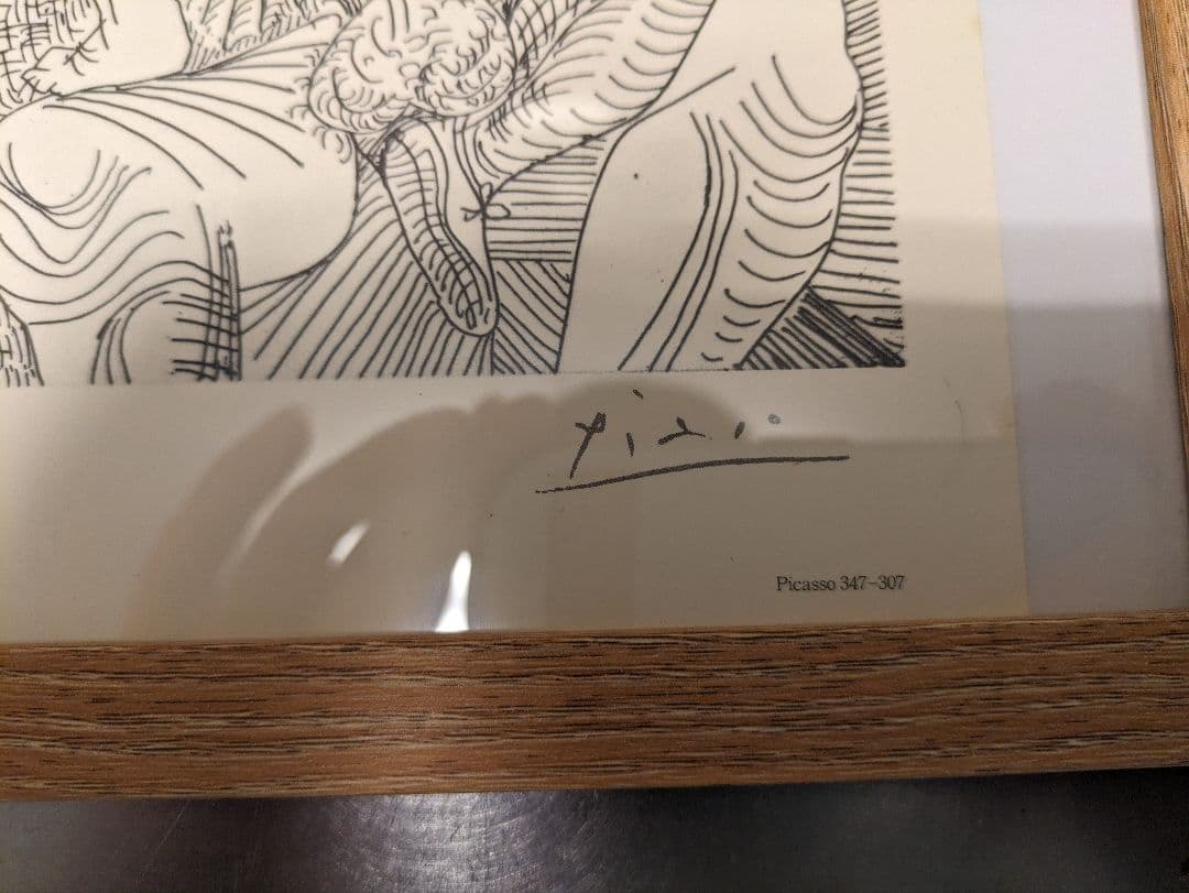 【未使用】【ピカソ 真作】真作保証紙COA付き✰大変希少なエッジング画集✰