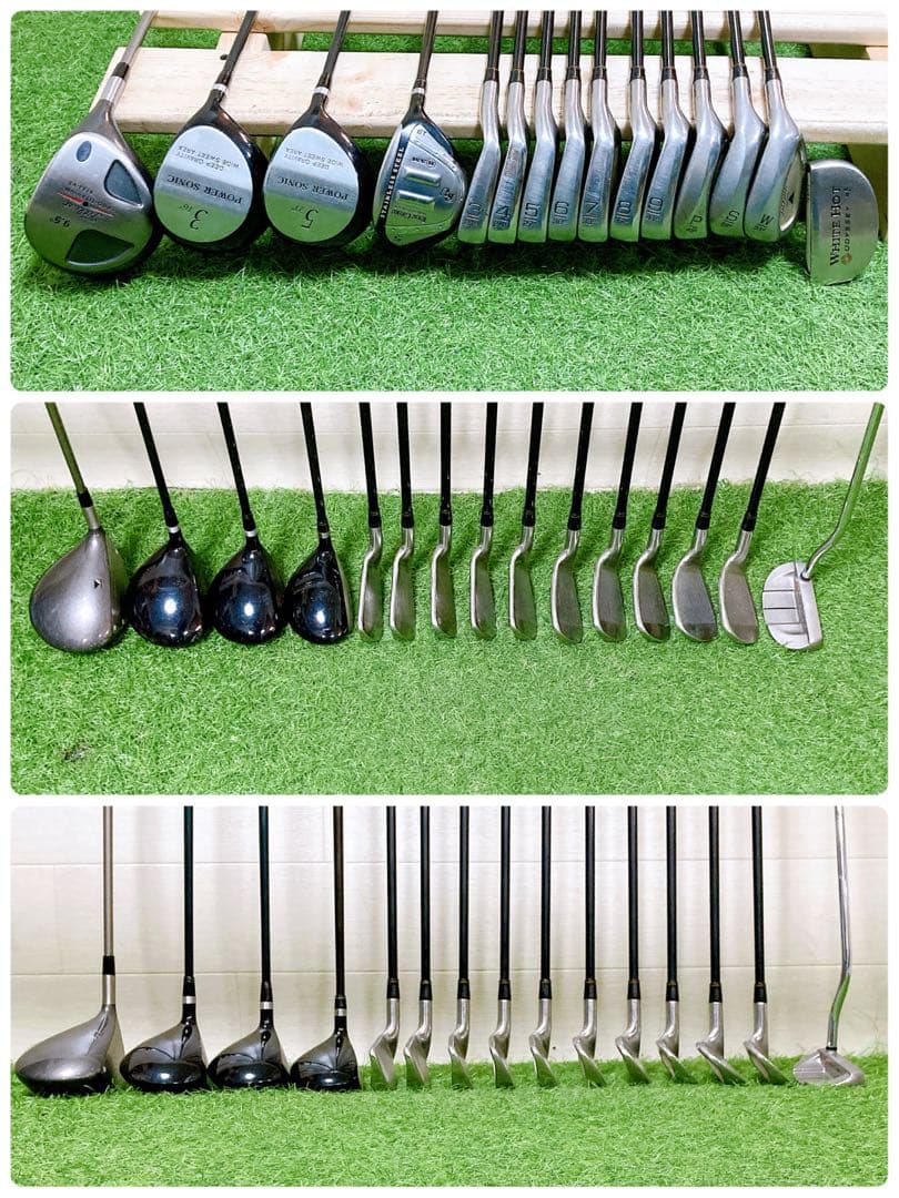 M11 タイトリスト　初心者オススメ　ゴルフクラブ　メンズセット　右利き　15本