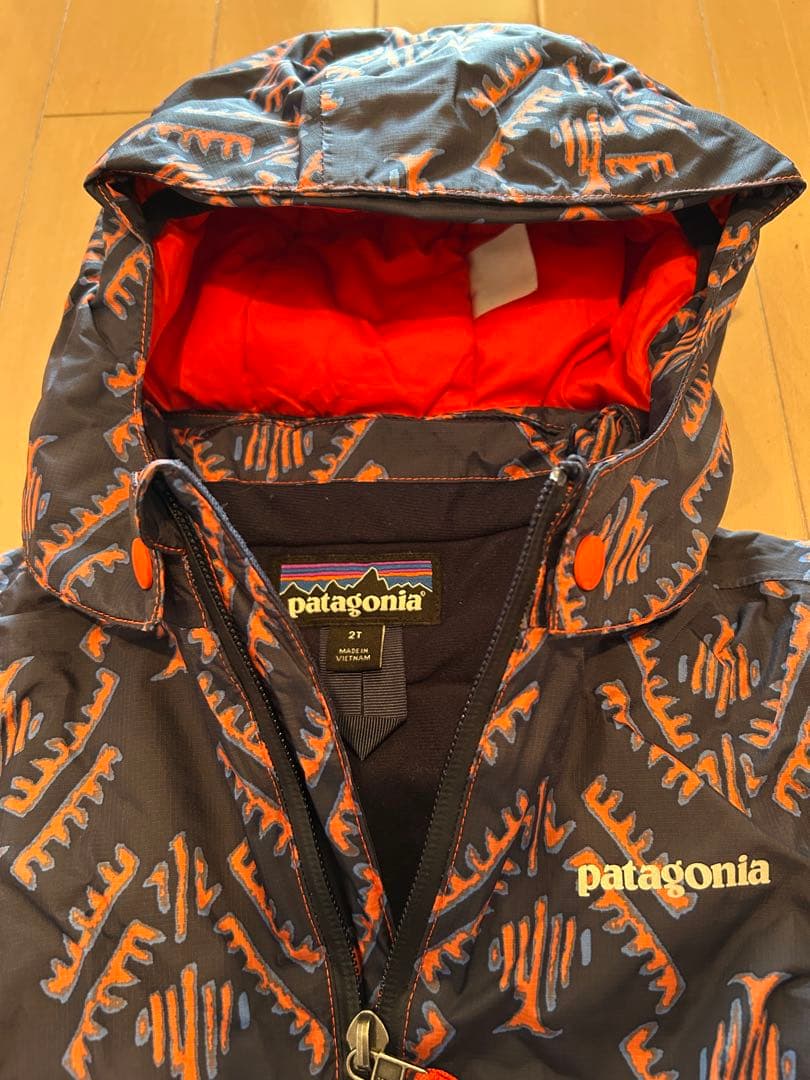 美品　patagonia ベビースノーパイルワンピース　つなぎ　オールインワン