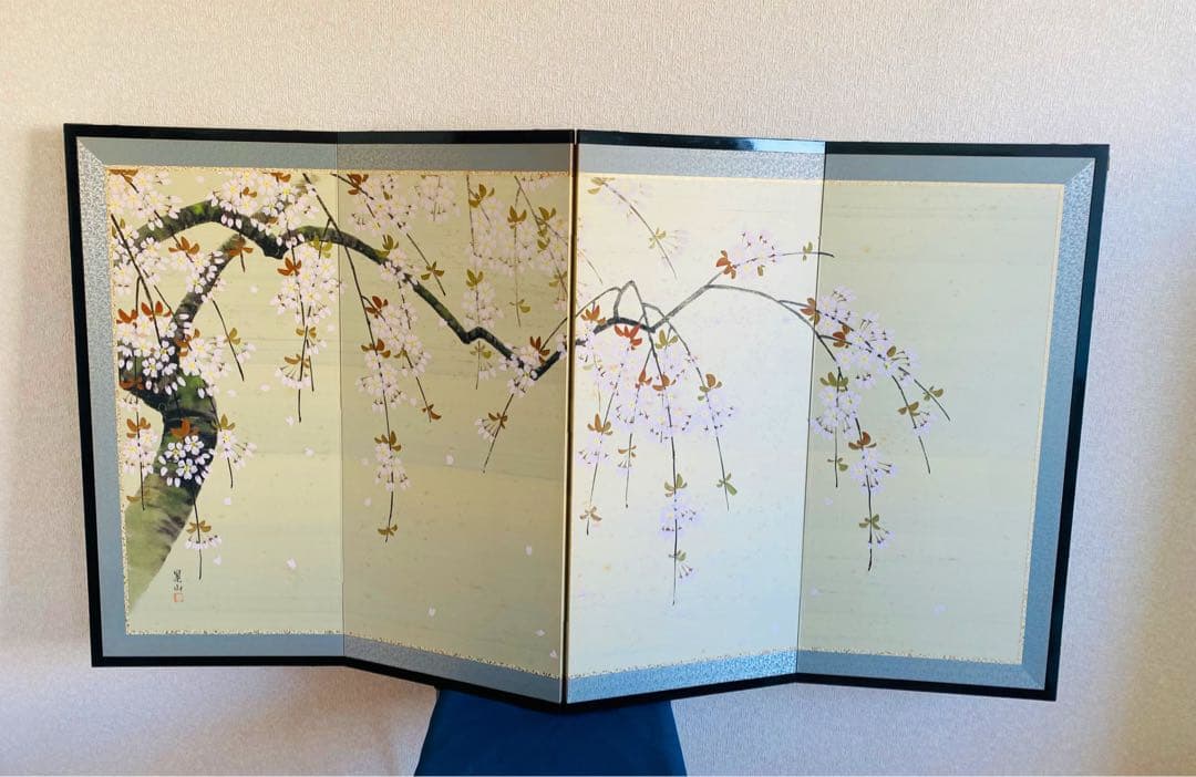 桜の屏風 190cm x 90cm 星山作