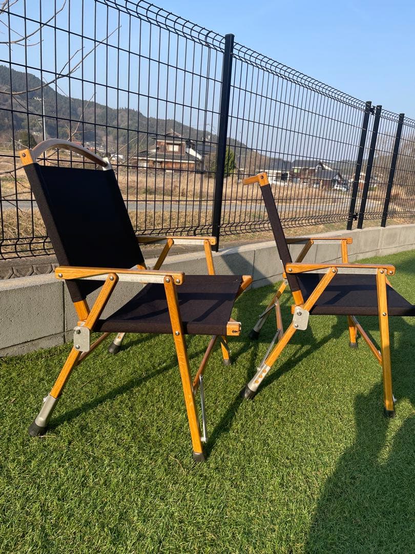 カーミットチェア　オーク　美品　NOVITA サイドテーブル付き