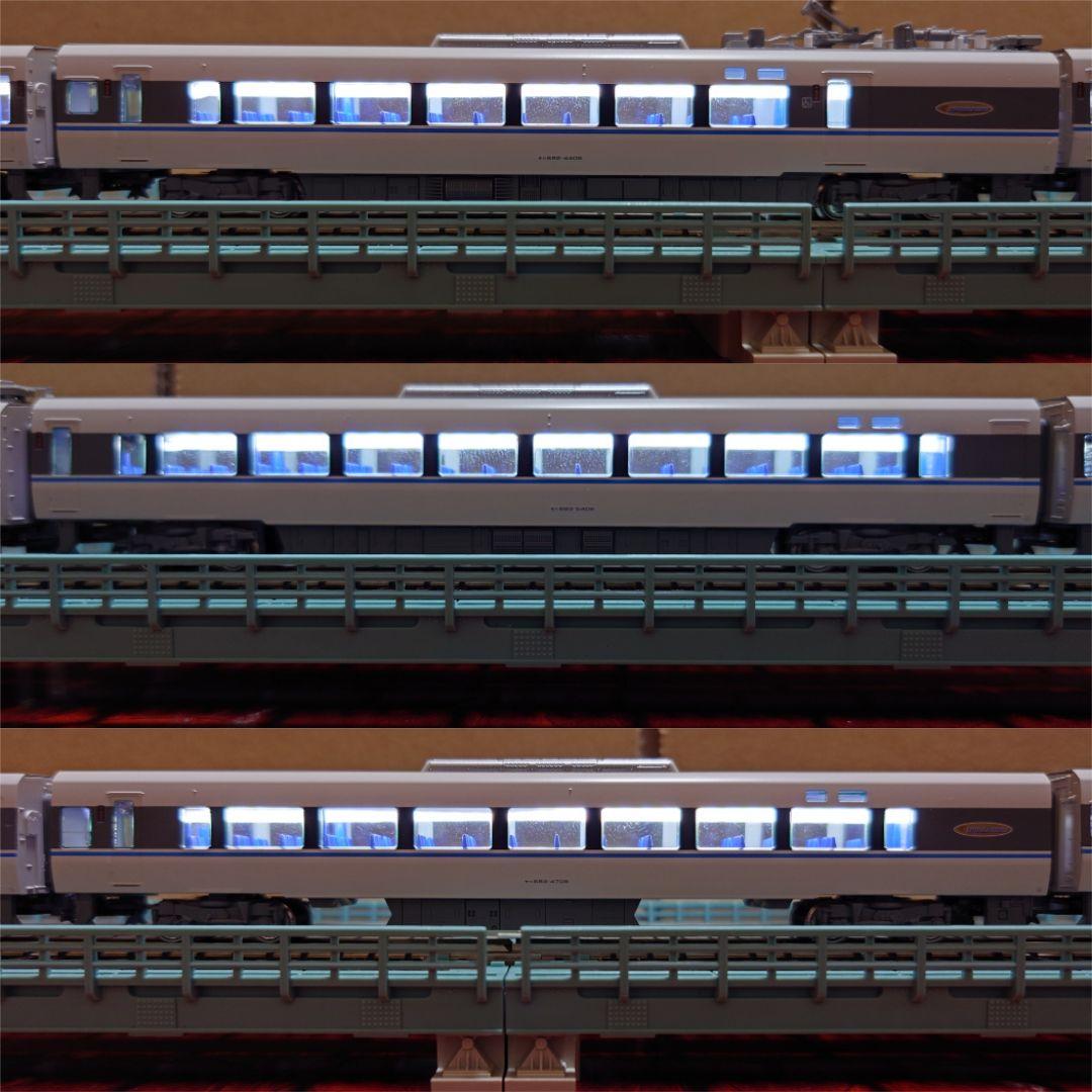 【室内灯有】KATO10-1747,10-483 サンダーバード(旧塗装)12両