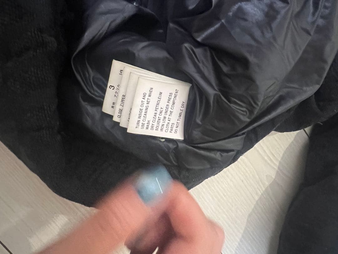 roarguns roar(ロアー)クロスガン ダウンジャケット L 黒 美品