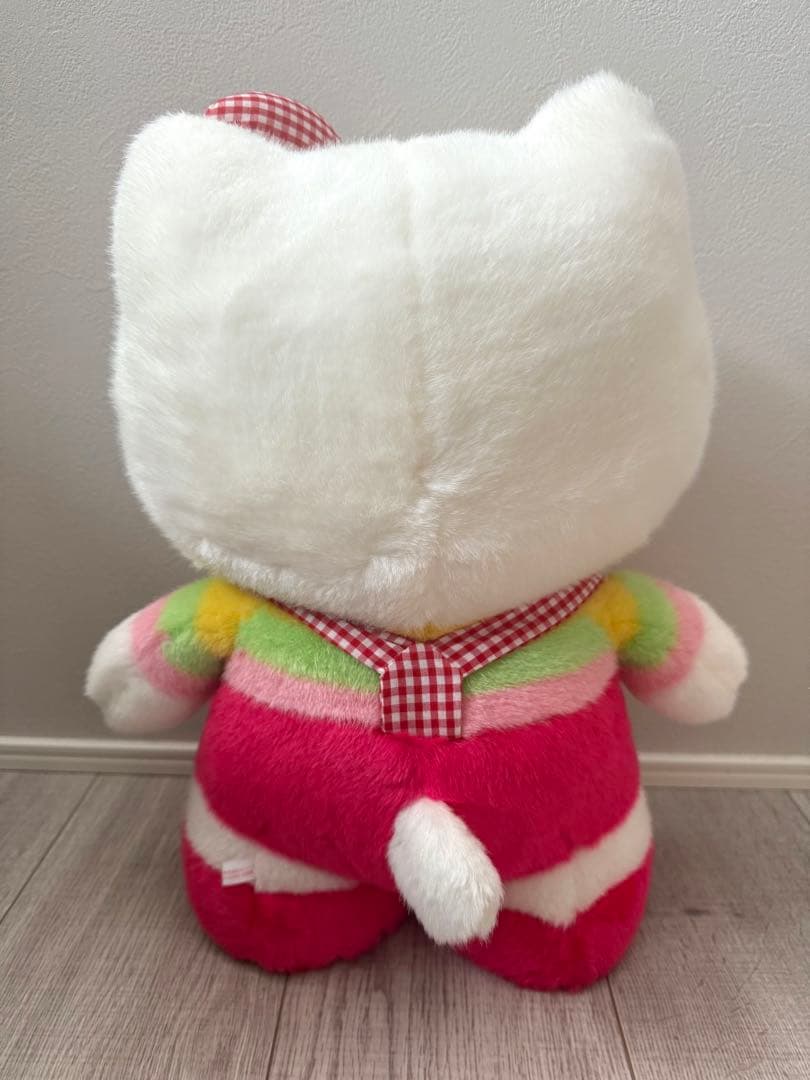 【激レア希少】ハローキティ　キティ　レトロ 特大　ぬいぐるみ　自立型