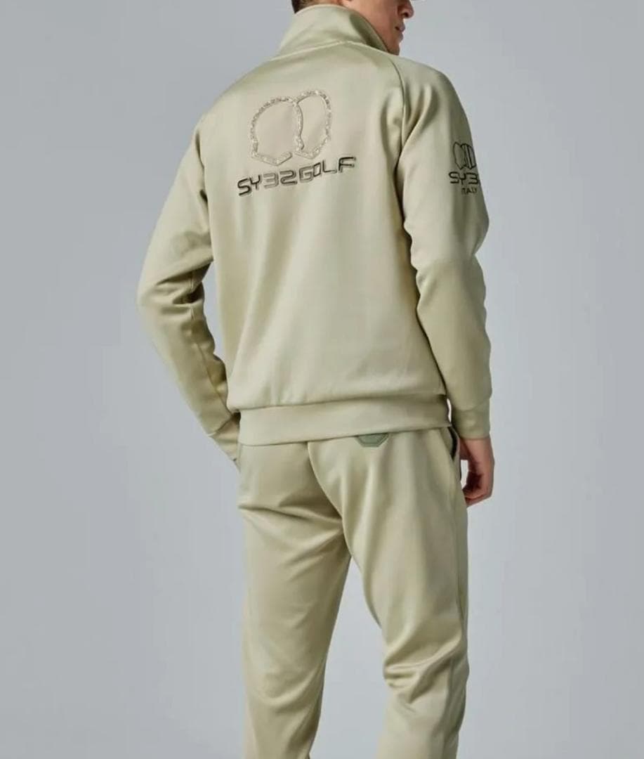 新品☆SY32 GOLF☆DOUBLE KNIT EMBOSS TRUCK JK