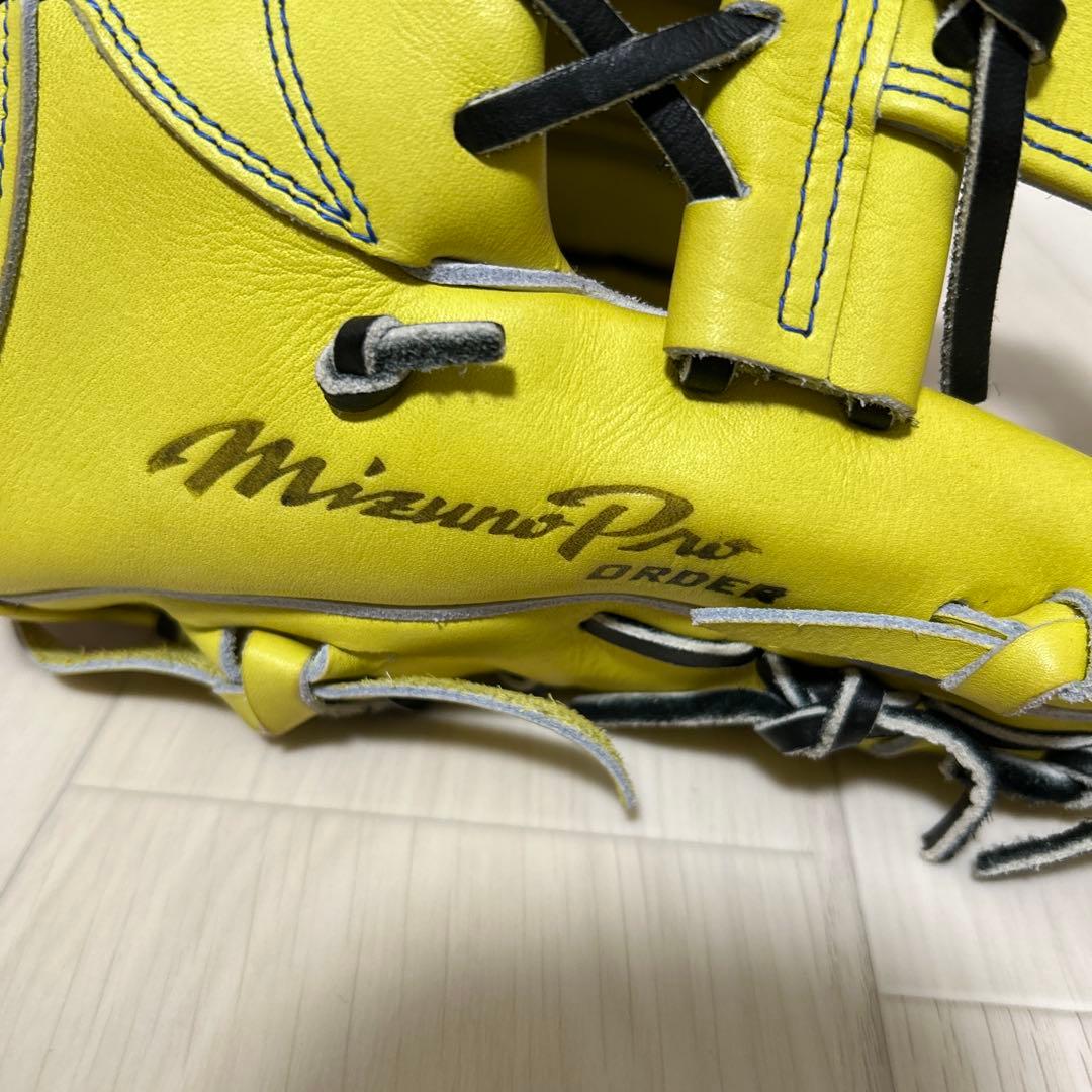 [値下げ]ミズノプロ　オーダー　HAGA 硬式 岸本耕作 内野用 (坂本モデル)