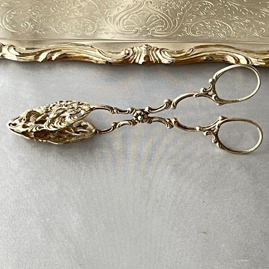 【ドイツ】 薔薇のクッキートング【純銀】 13.5cm