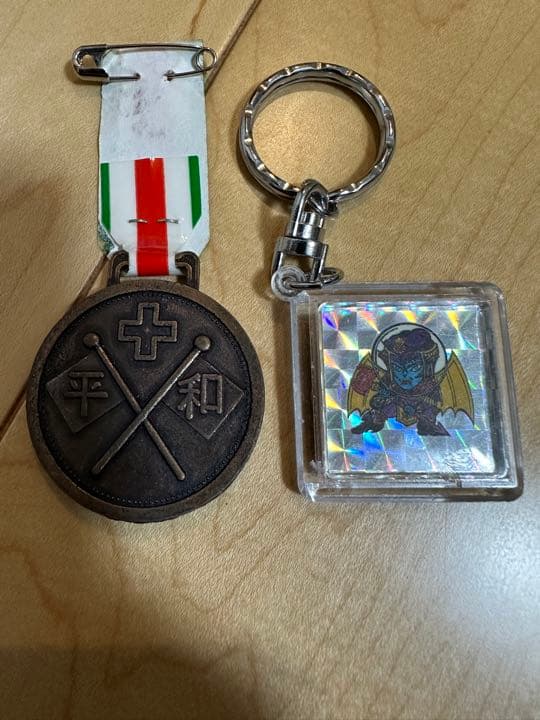 ビックリマン　キーホルダー　スーパーゼウス　ワンダーマリア　サタンマリア