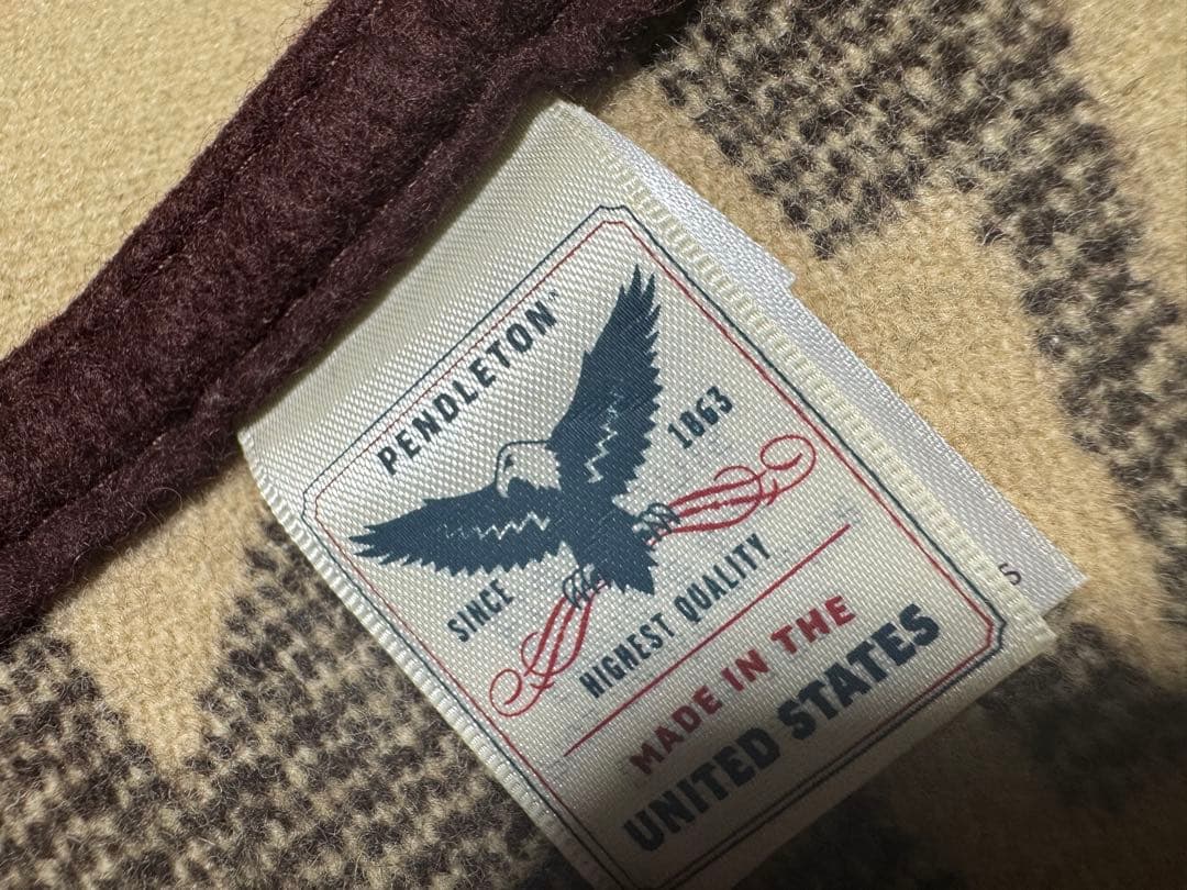 極美品 レア柄 PENDLETON ペンドルトン 大判 ブランケット