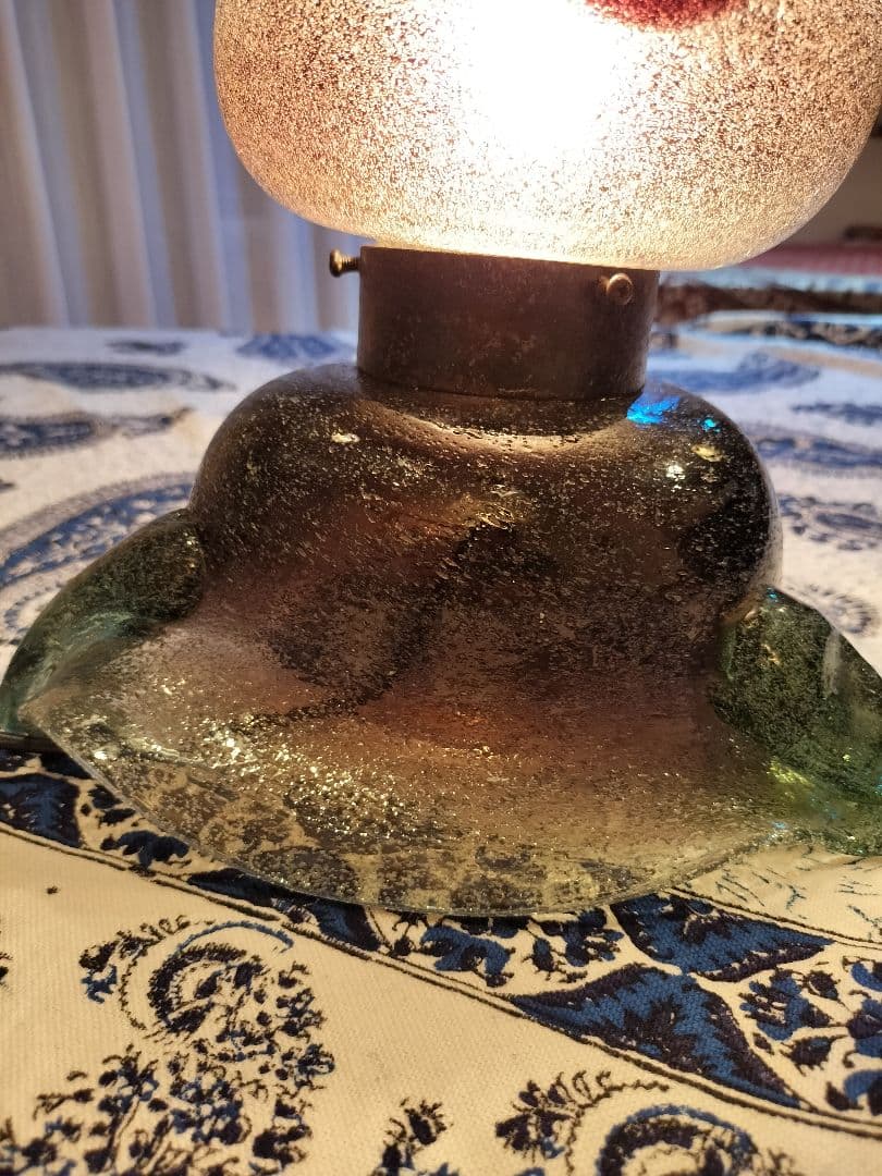 値下げしました。稲嶺盛吉　初期のランプスタンド(大型)