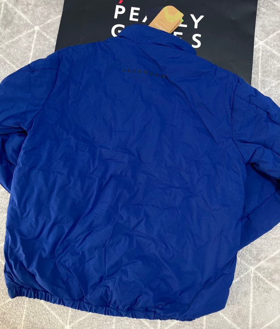 新品 ジャックバニー ETHERMALOFT 袋織中綿ジャケット(6)LL/青