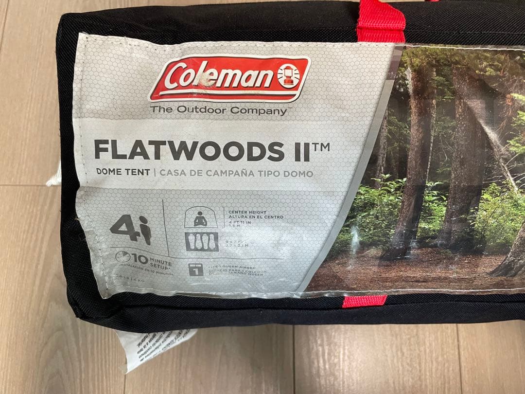 Coleman Flatwoods II ドーム型テント 4人用