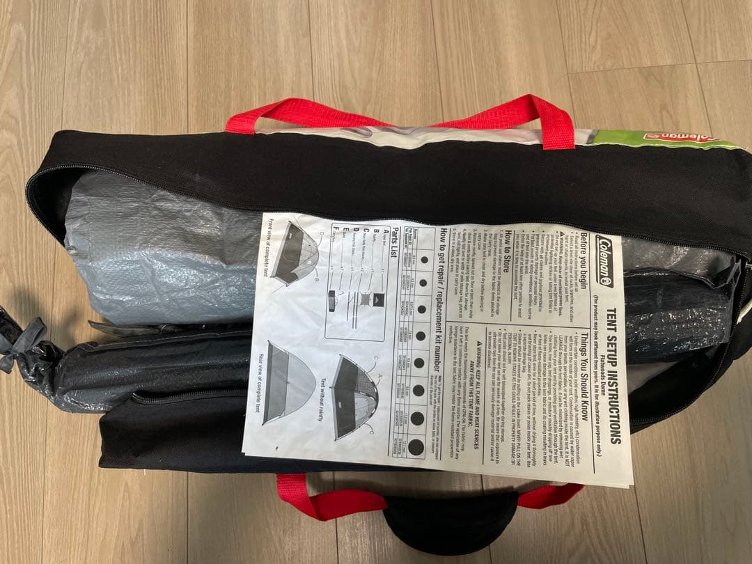 Coleman Flatwoods II ドーム型テント 4人用