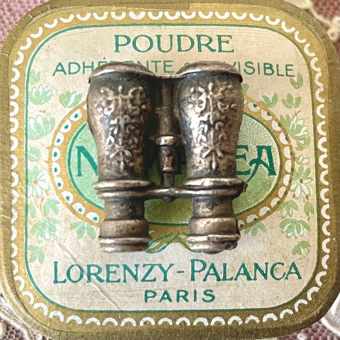 オペラグラスチャーム ミニチュア双眼鏡 ドールミニョネット用フランスアンティーク