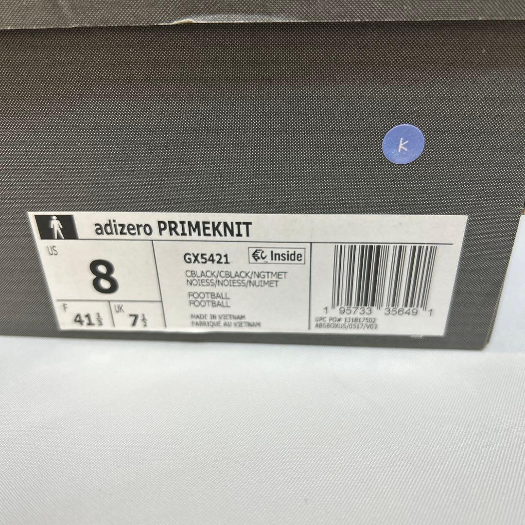 ADIZERO PRIMEKNIT CLEATS BLK 26.0　K