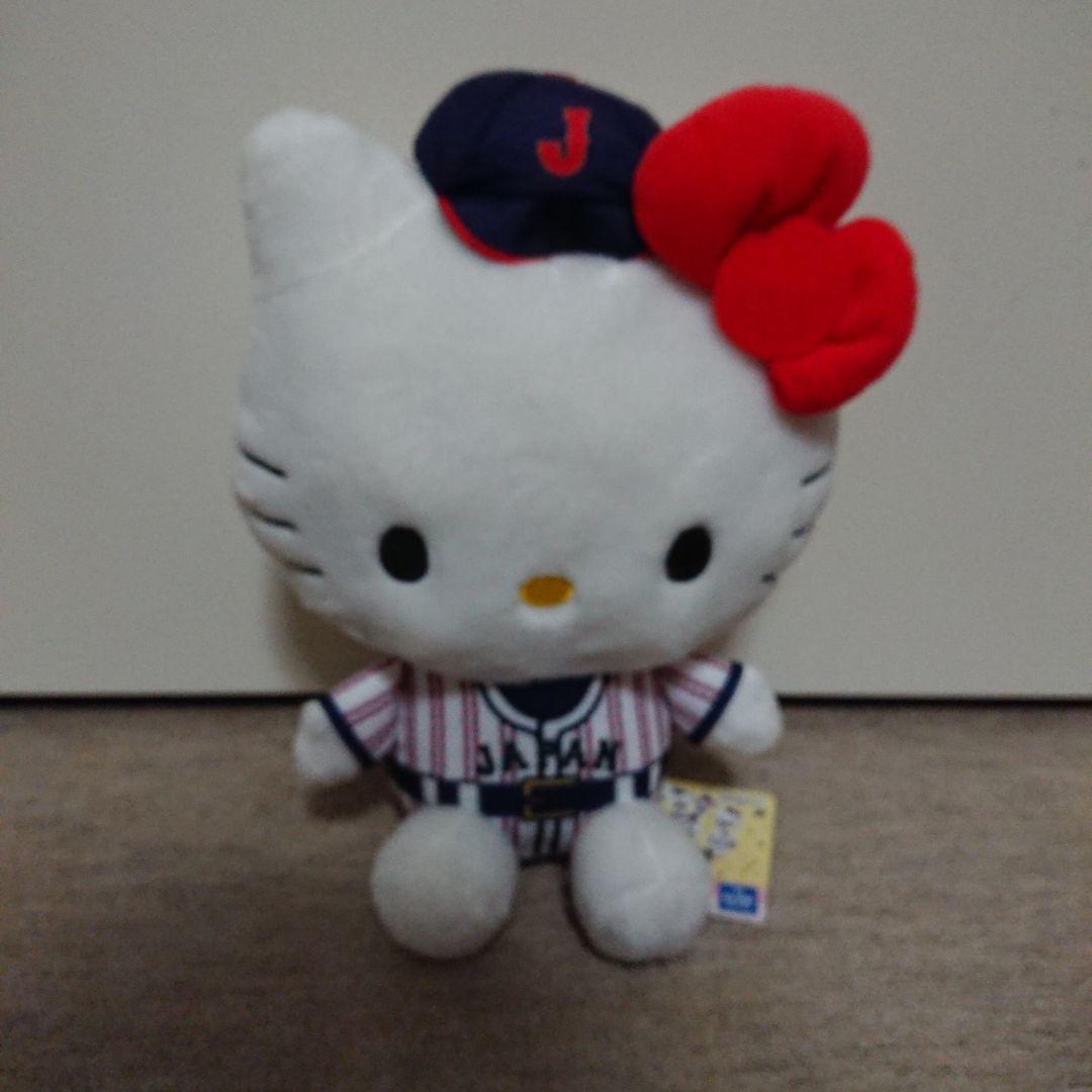 侍ジャパン × サンリオ 野球日本代表「侍ジャパン」 BIGぬいぐるみ４点セット