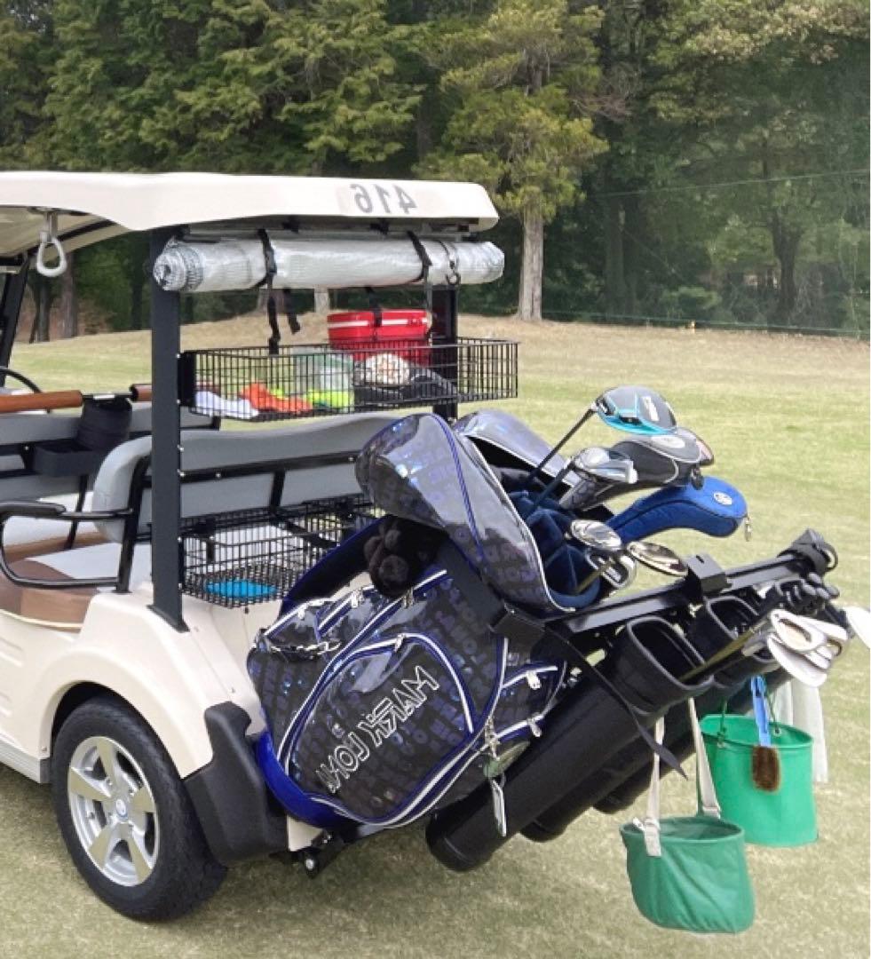 超美品・MARK&LONA マークアンドローナ キャディバッグゴルフバッグ