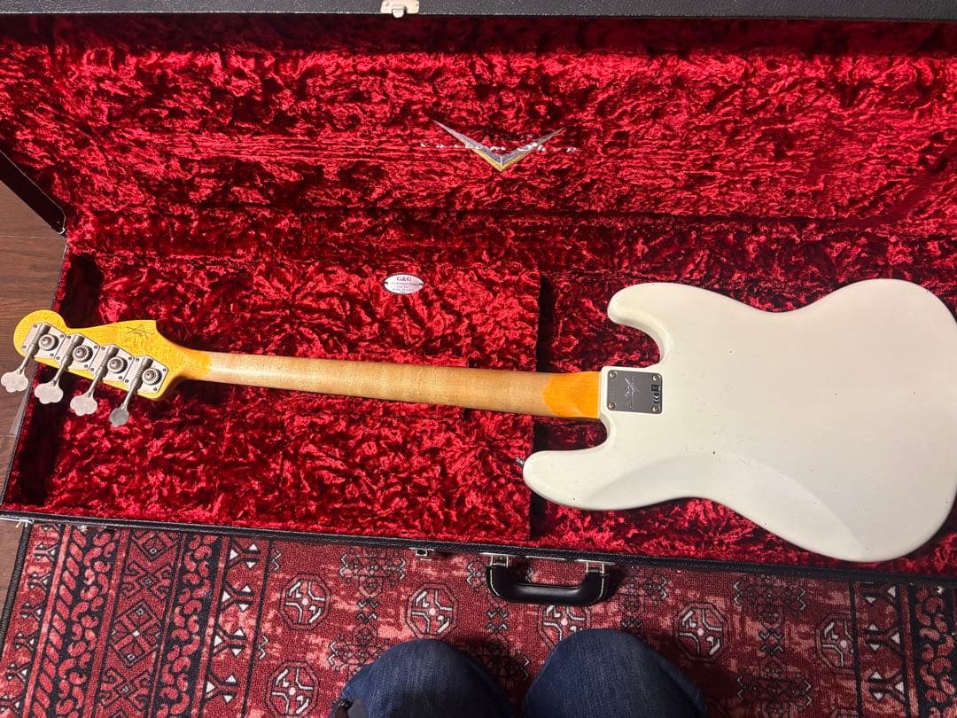 fender customshop jazzbass フェンダー　lefty