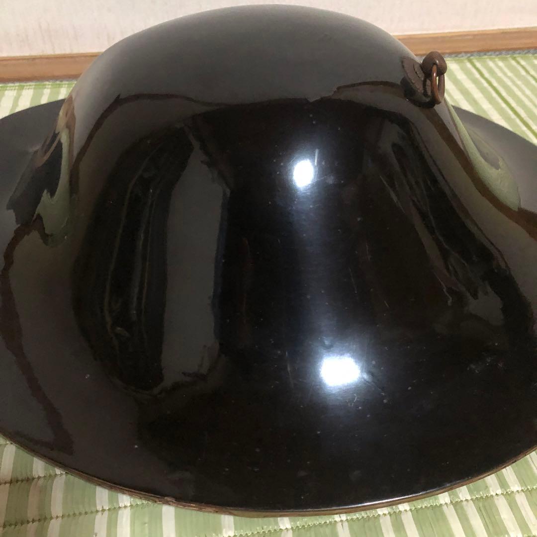 かず様用　陣笠　サムライ　武具　帽子　戦国　家紋　工芸品　骨董品