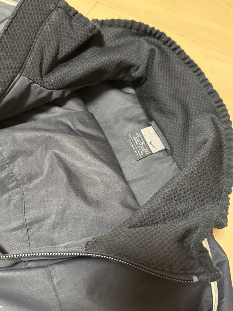 00s nike ナイキ ナイロン セットアップ 黒　美品