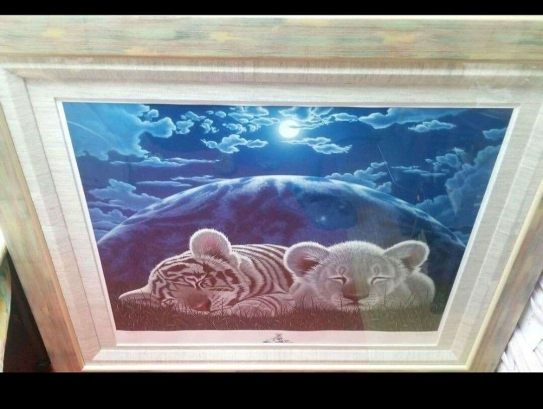 シムシメール.ピースフルナイトスリープ　リトグラフ　ED366/395です