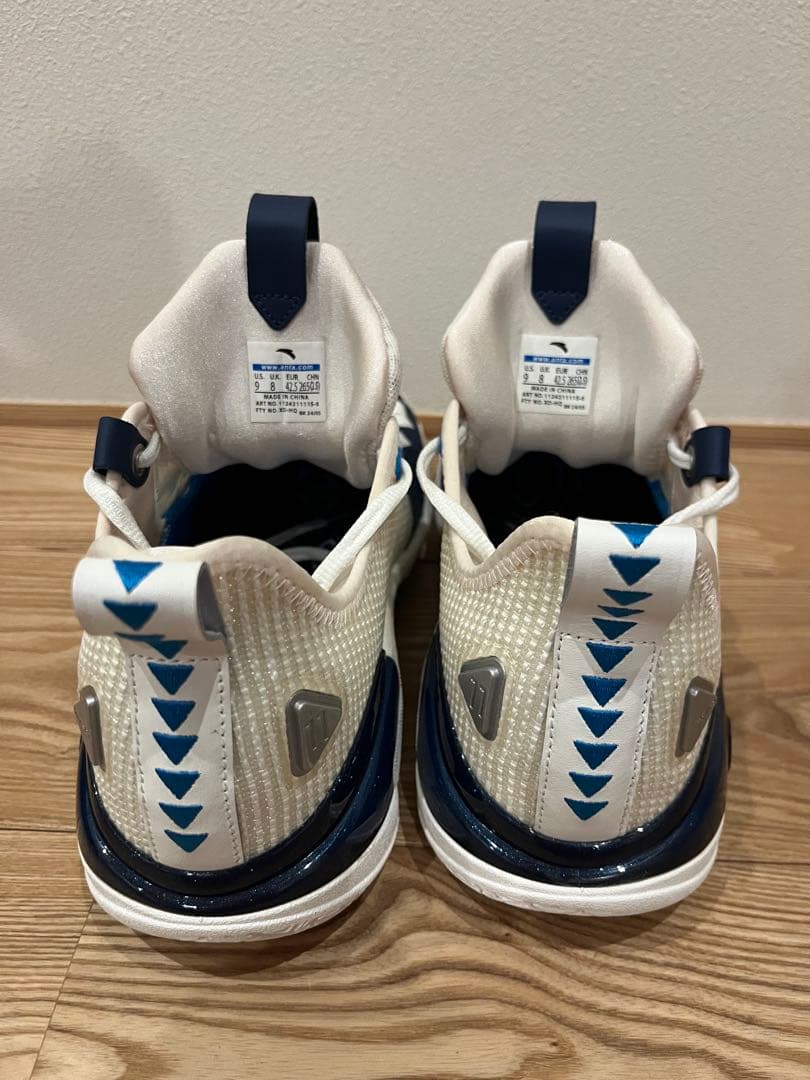 シューズ(男性用) Anta Shock Wave 5 Pro us9