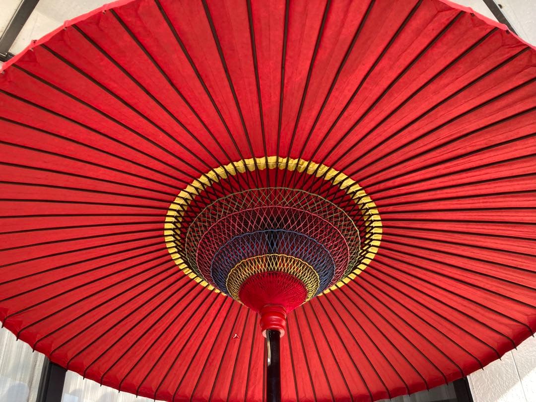 茶道具　野点傘　専用収納袋入り